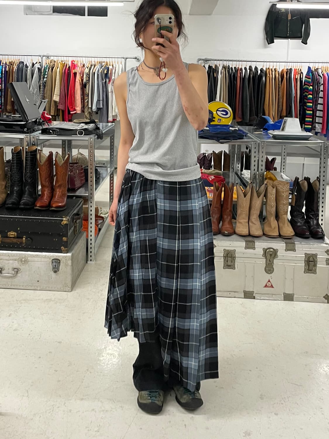 HARE unbalance skirt 하레 언발란스 스커트 상품이미지2