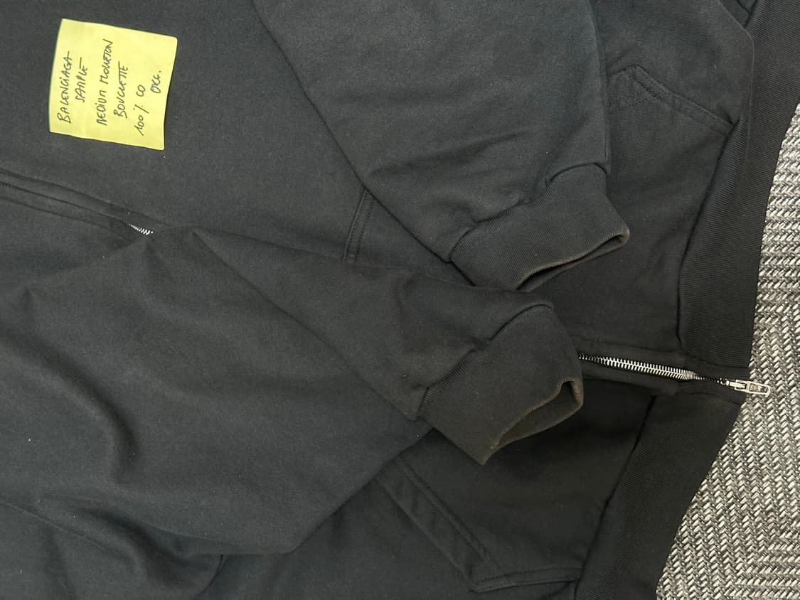 [M] 발렌시아가 스티키 노트 후드 집업 포스트잇 상품이미지3