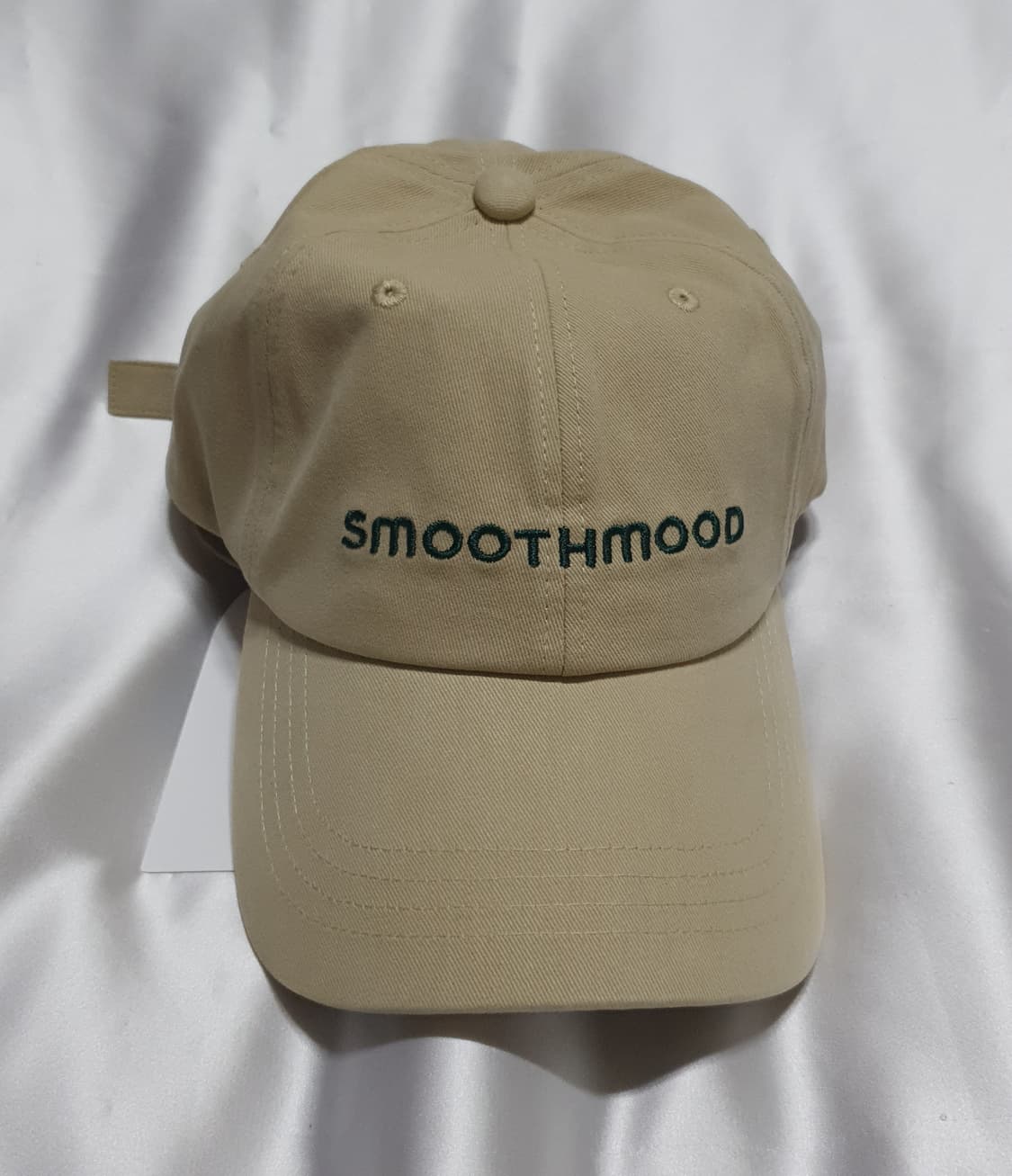 베이지 스무드무드  로고 볼캡 모자 상품이미지9