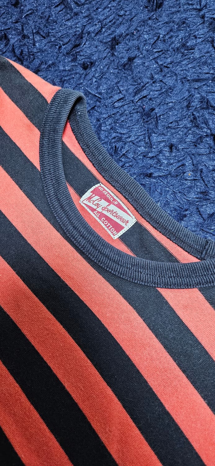 리얼맥코이 맥코이 스포츠웨어 보더티셔츠 링거티 상품이미지3