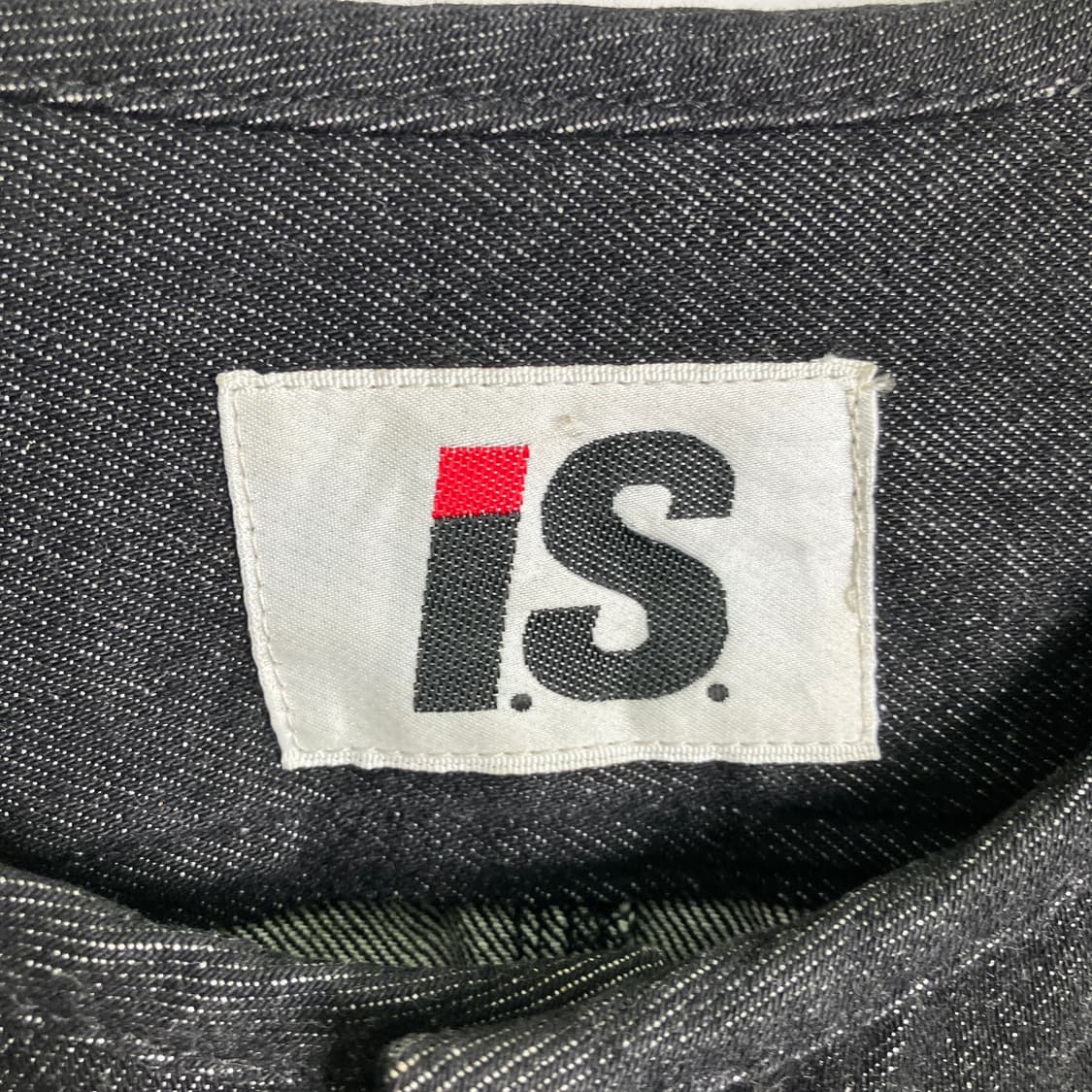 이세이미야케 블랙 데님 크롭 자켓 M 상품이미지3