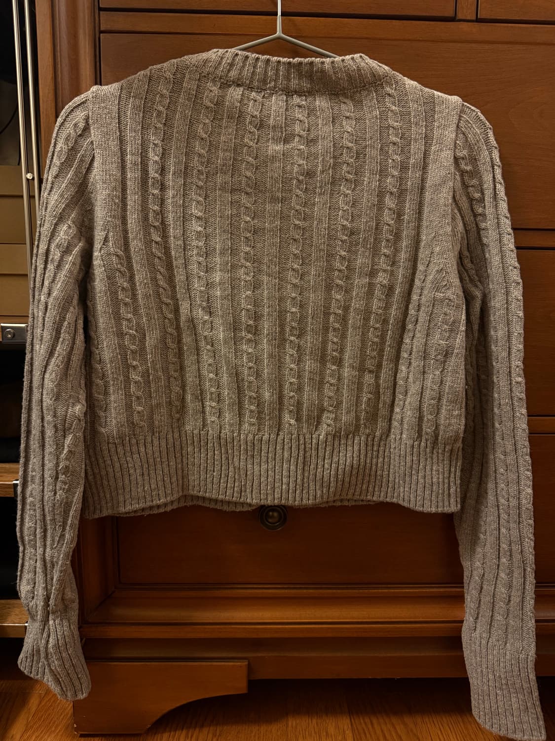 스푸닝(현 글로니) fine wool cardigan 그레이 상품이미지4