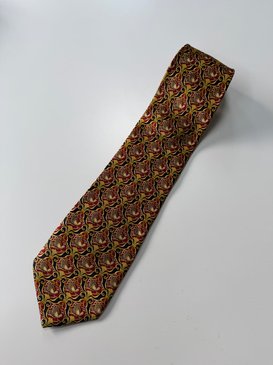 아쿠아스큐텀(Aquascutum) 실크 넥타이 9.5cm 상품이미지1