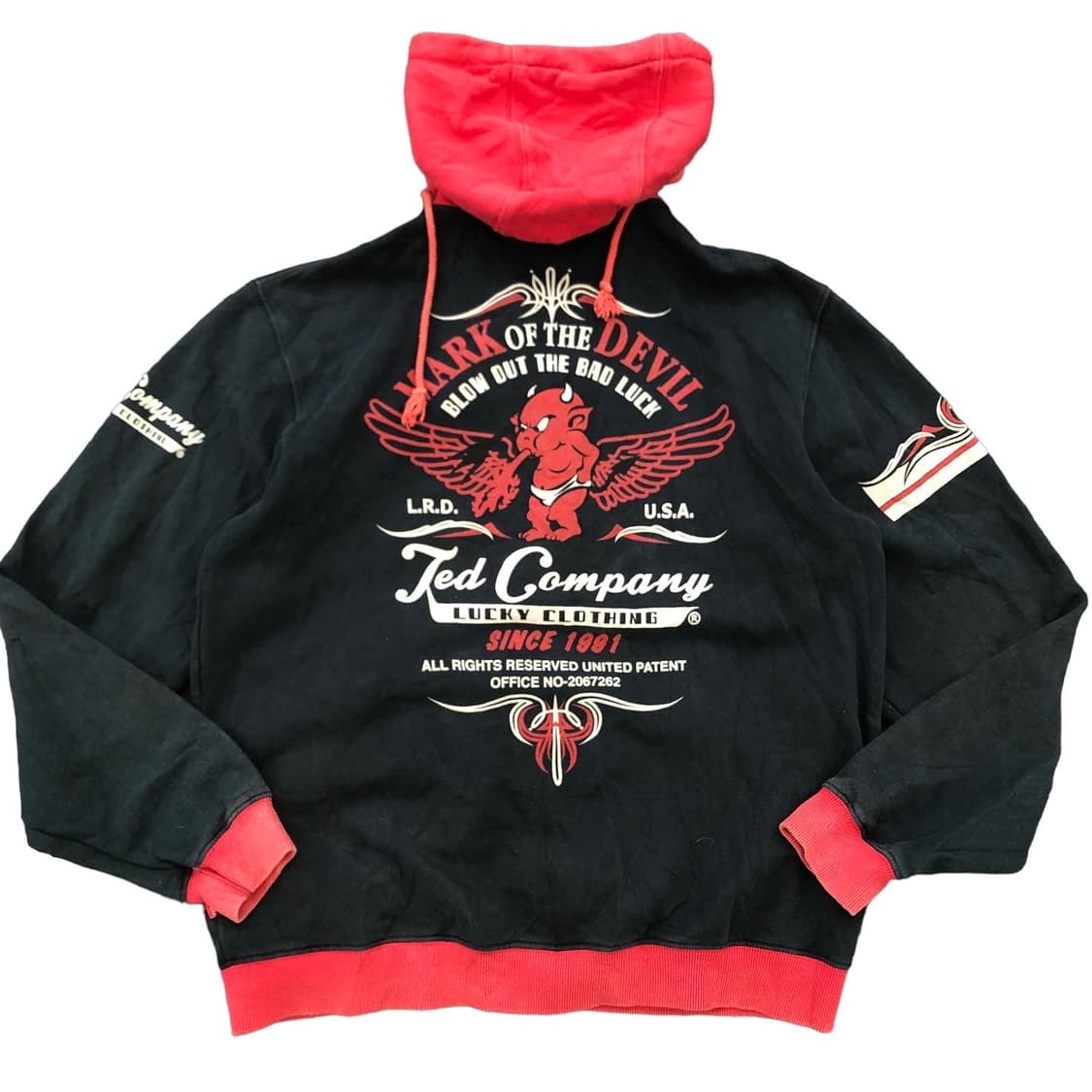 [XL] 테드 컴퍼니 백프린팅 후드 집업 상품이미지3