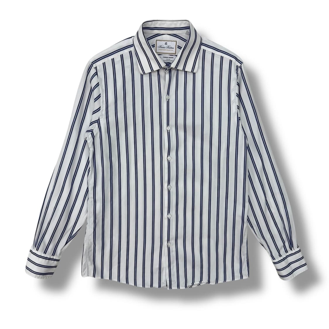 브룩스브라더스 스트라이프 셔츠 r1936  상품이미지1