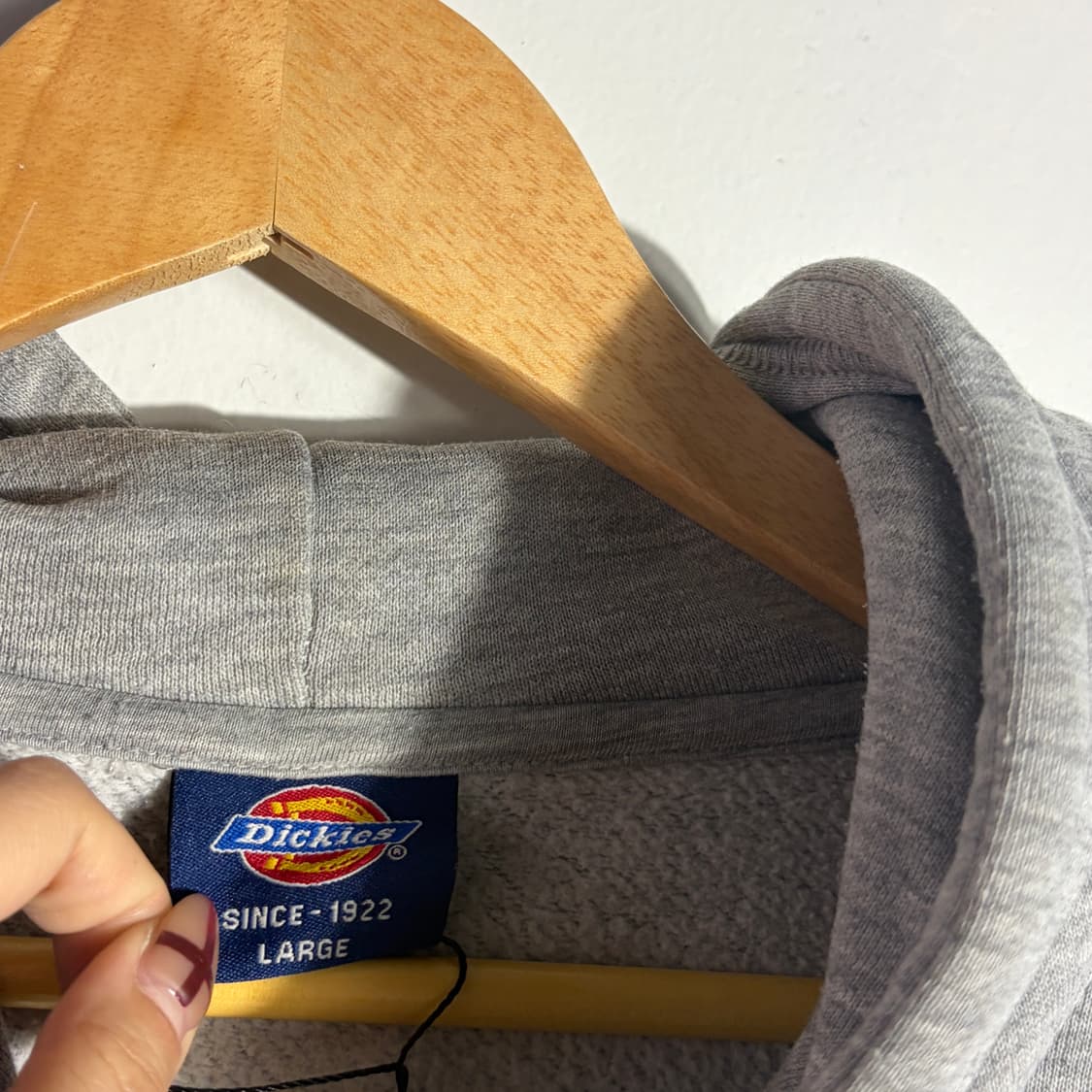 디키즈 그레이 후드티 (무료배송) 상품이미지4