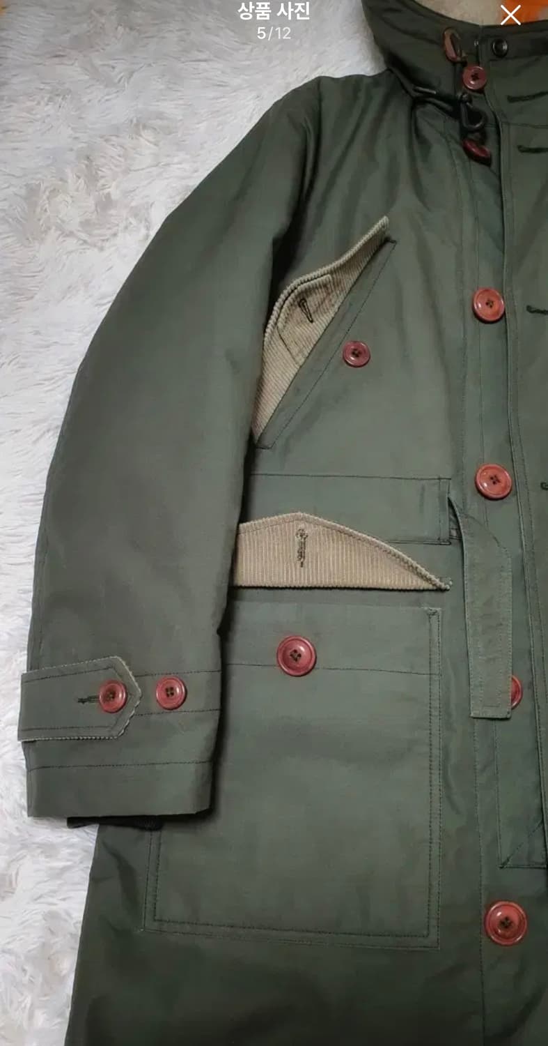 이스트로그 장진호 파카 올리브 색상 M 상품이미지5