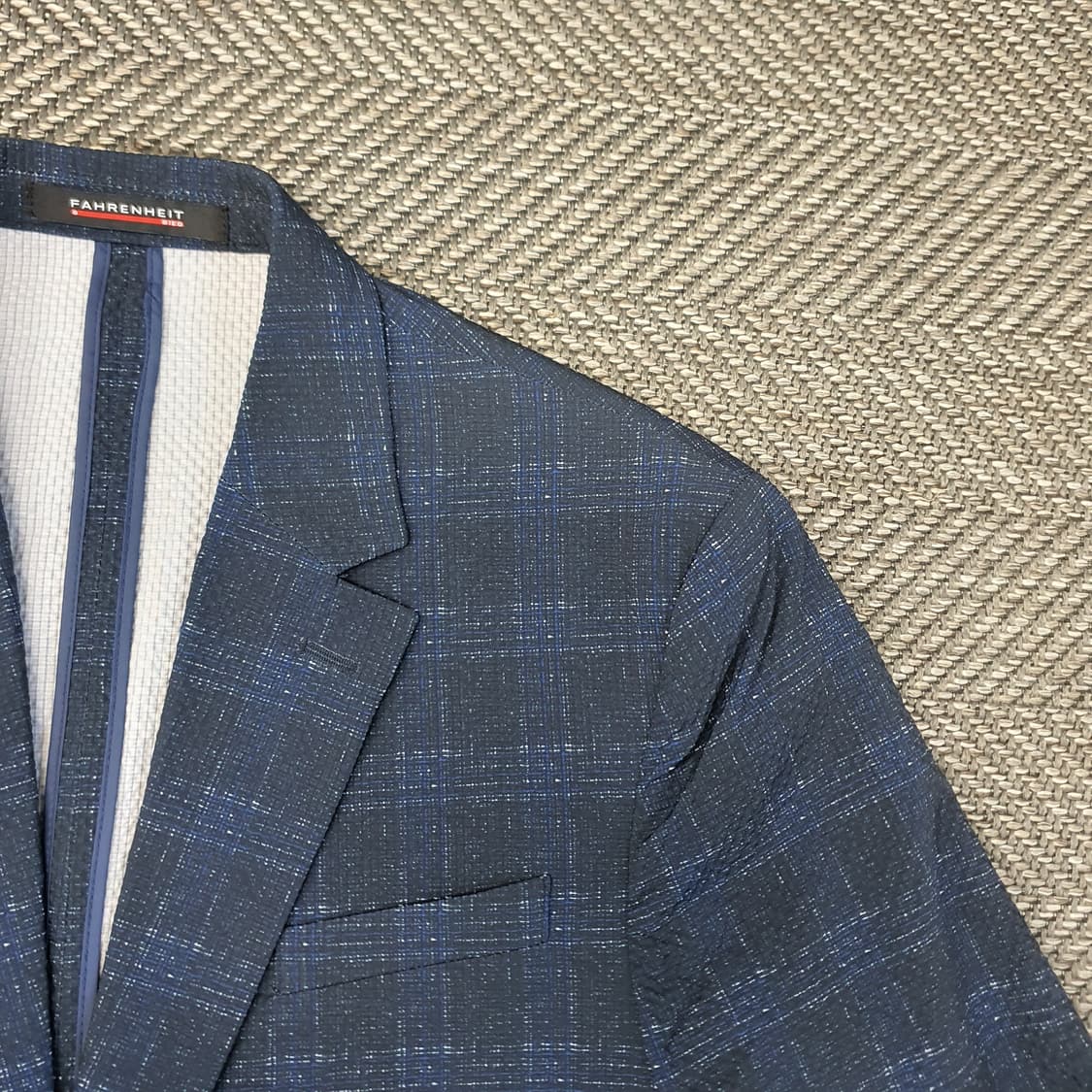 미착용 SIEG 지이크 시어스커 블레이저 자켓 남자105 상품이미지3