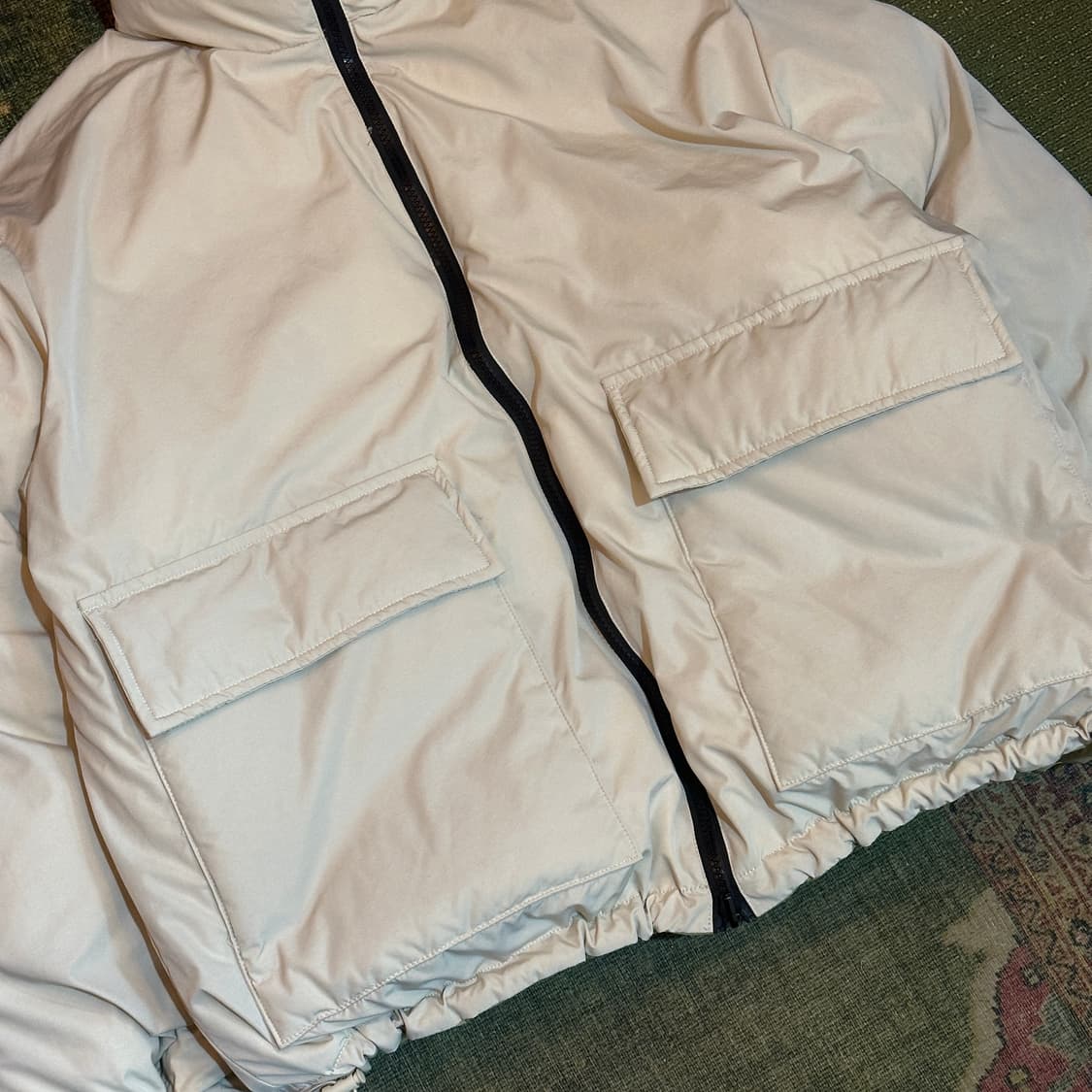 디자이너 브랜드 리버서블 덕다운 패딩  상품이미지3