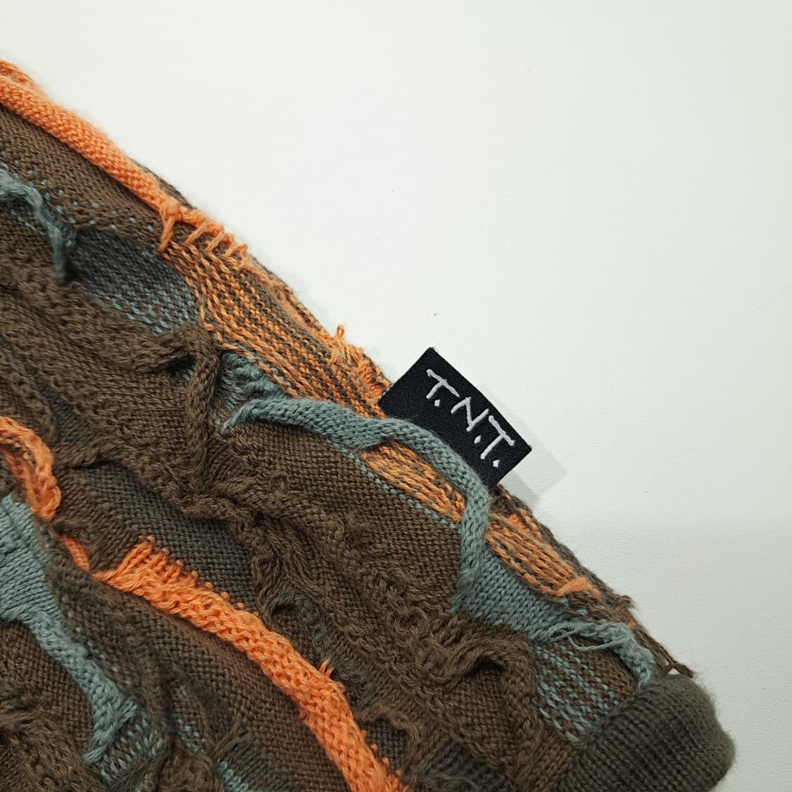 CN967 M 디스이즈네버댓 3D 케이블 니트 조끼 베스트 상품이미지4