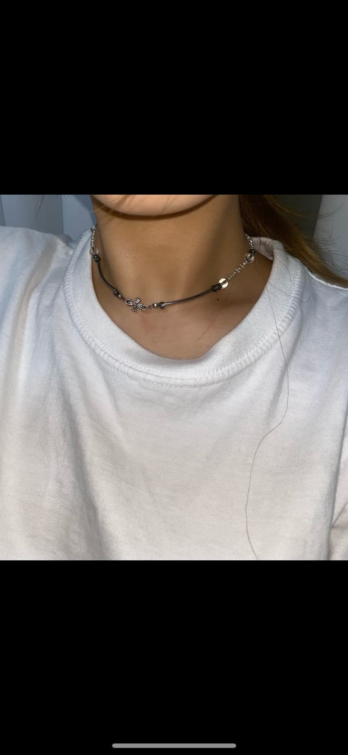 빈티지 비즈 목걸이 상품이미지1
