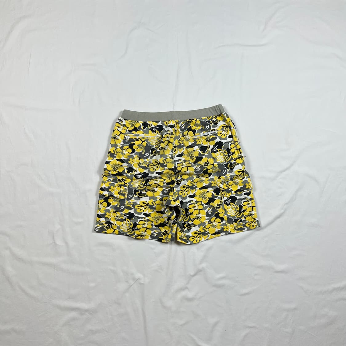 베이프 bape og 알로하 카모 카고 밴딩 반바지 상품이미지5