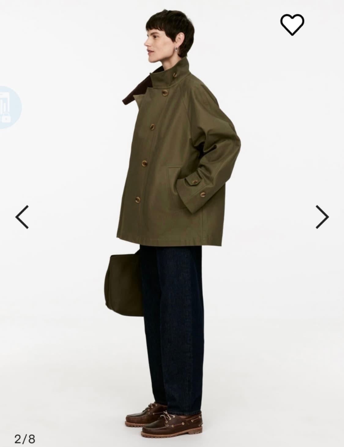 (새상품) 아르켓 소프트 트렌치 코트 상품이미지2