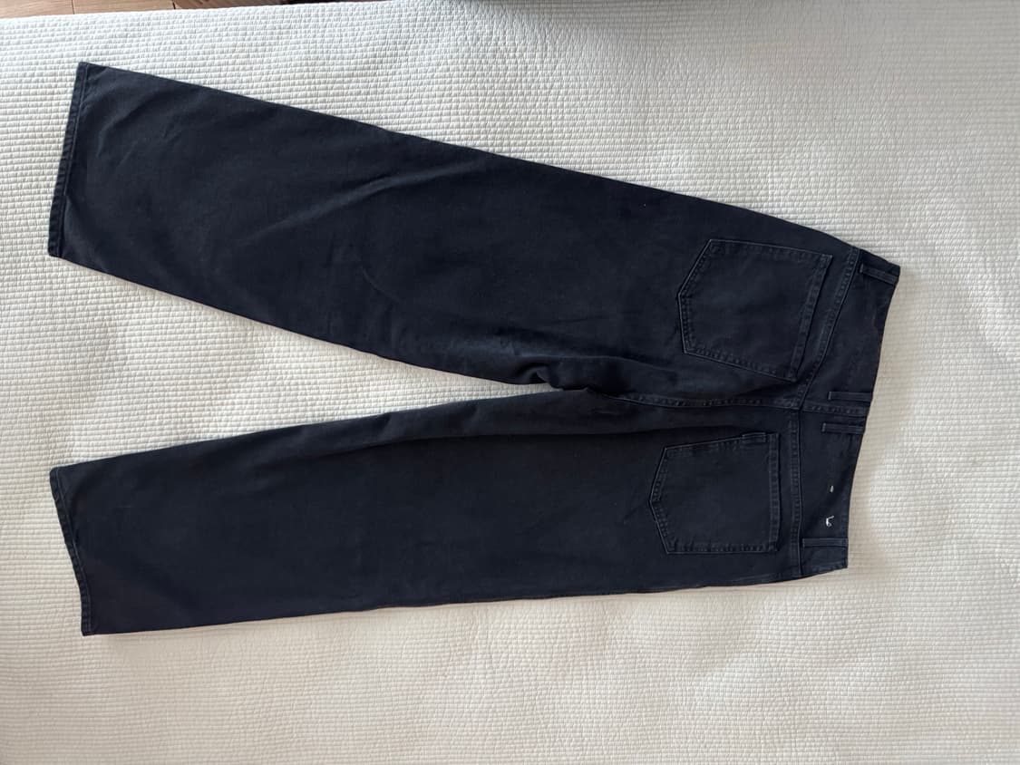 (미착용새상품)포터리 원워시드 컴포트 데님 - 블루 블랙 (4사이즈) 상품이미지10