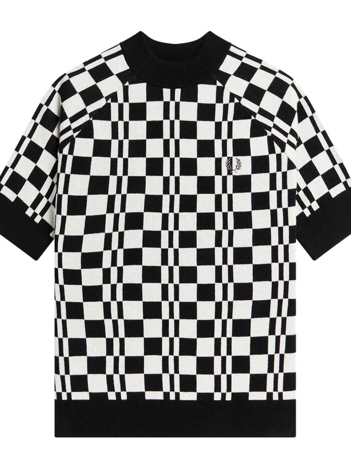 FRED PERRY Black Checks Top 상품이미지1