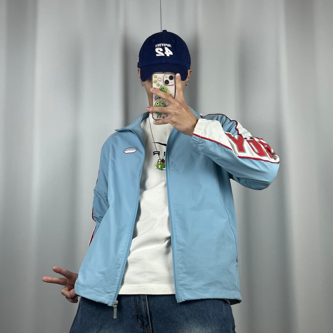 <널디 오버핏 바람막이> No.1364 상품이미지2