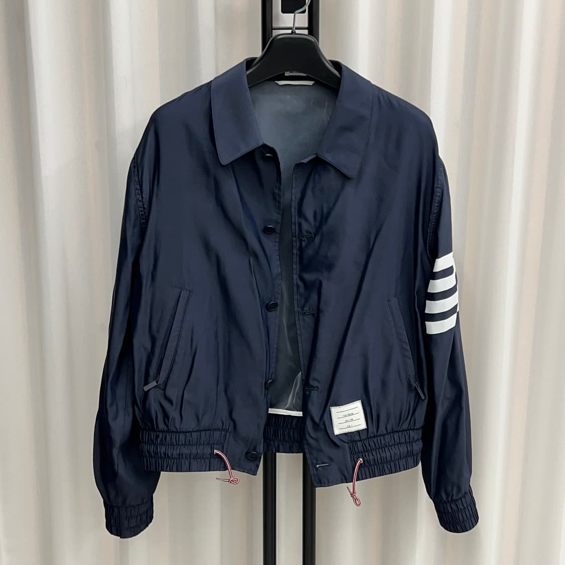 톰브라운 솔리드 스윔테크 블루종 자켓 (5사이즈) 상품이미지1