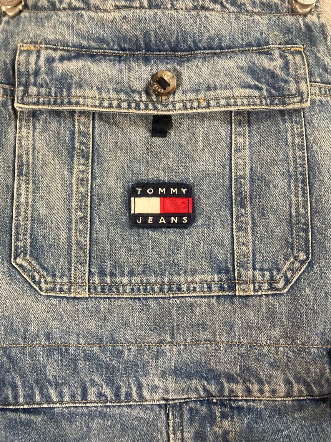 타미진스 로고 멜빵 원피스 상품이미지2