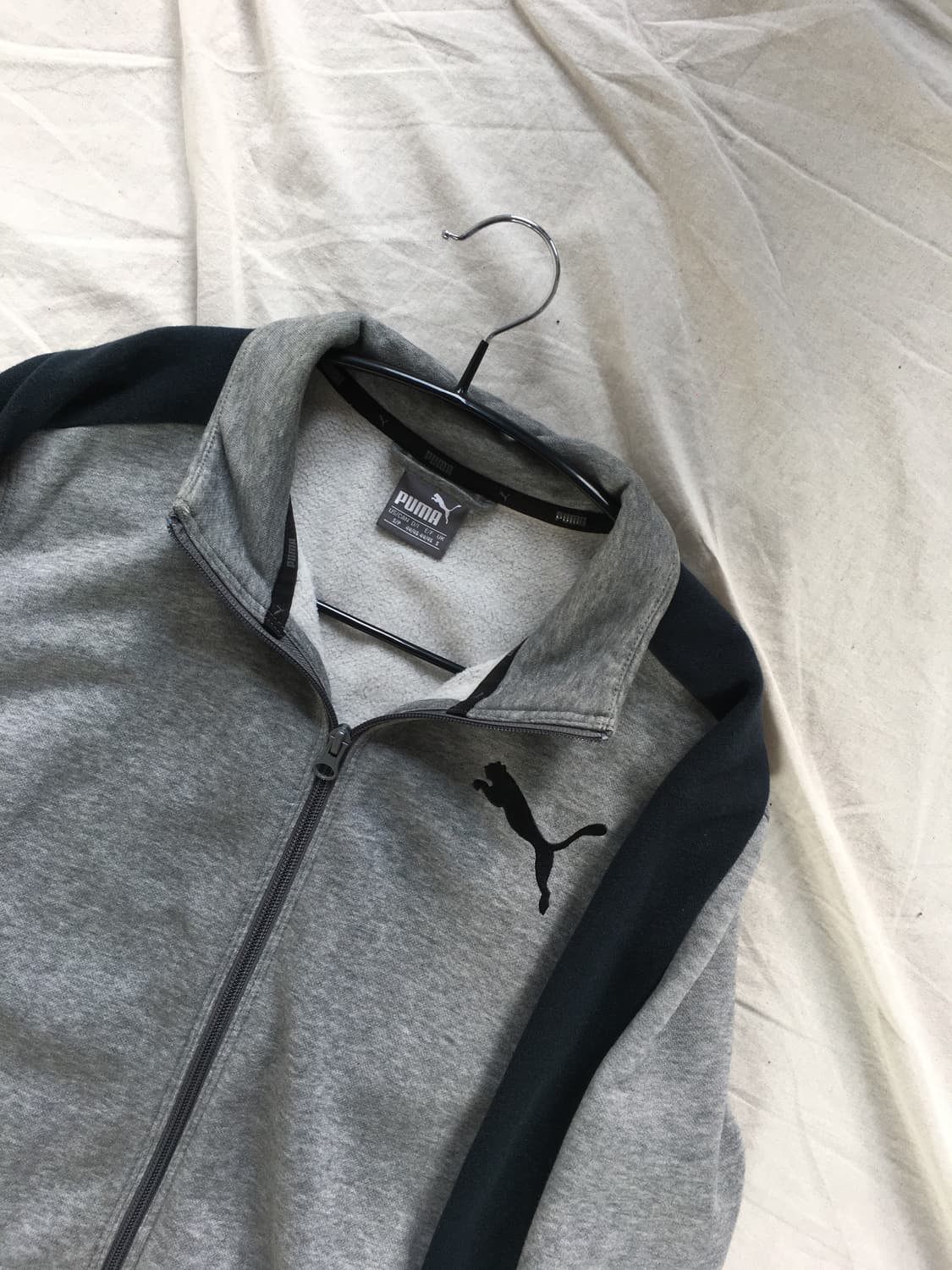 퓨마 가슴로고 카라집업 상품이미지4