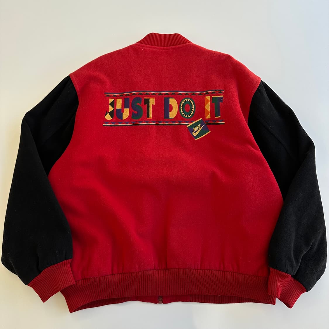 나이키 90‘s 삼마스포츠 just doit 울 바시티 상품이미지1