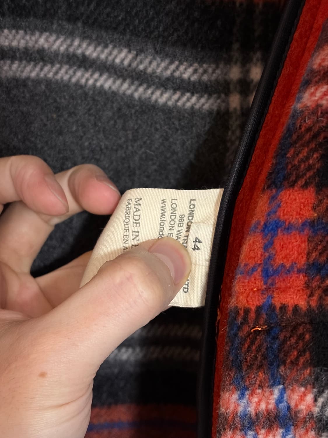 런던트레디션 오렌지 더플코트 상품이미지3