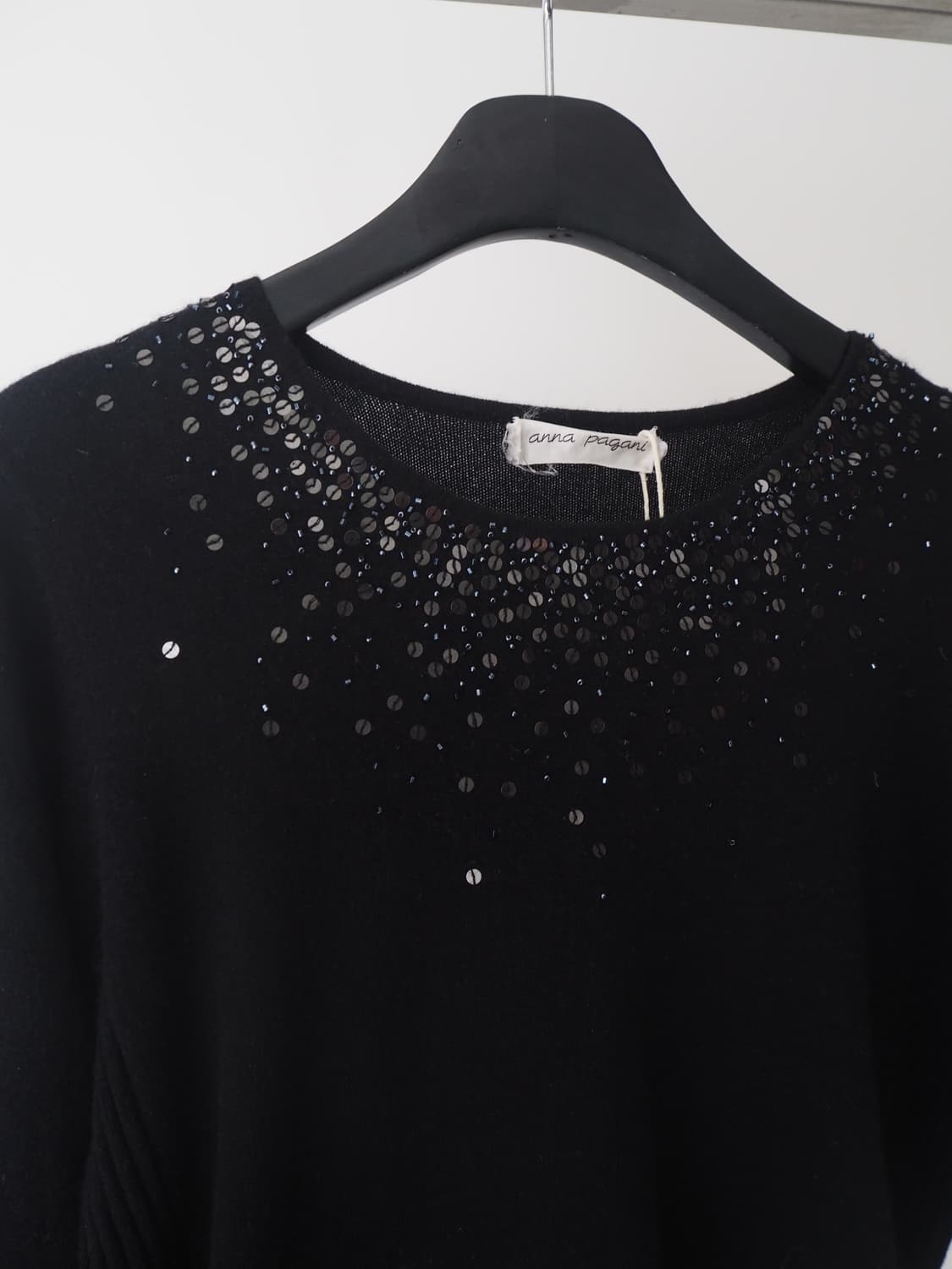 anna pagani sequin cashmere knit  상품이미지1