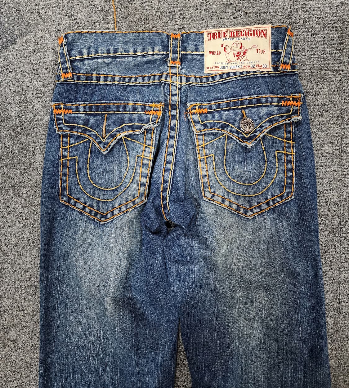 트루릴리젼 JOEY SUPERT 조이 슈퍼티 데님팬츠 청바지 32 상품이미지4