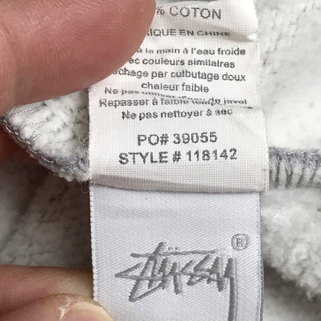 스투시 STUSSY 맨투맨 티셔츠 남성M (95) 상품이미지7