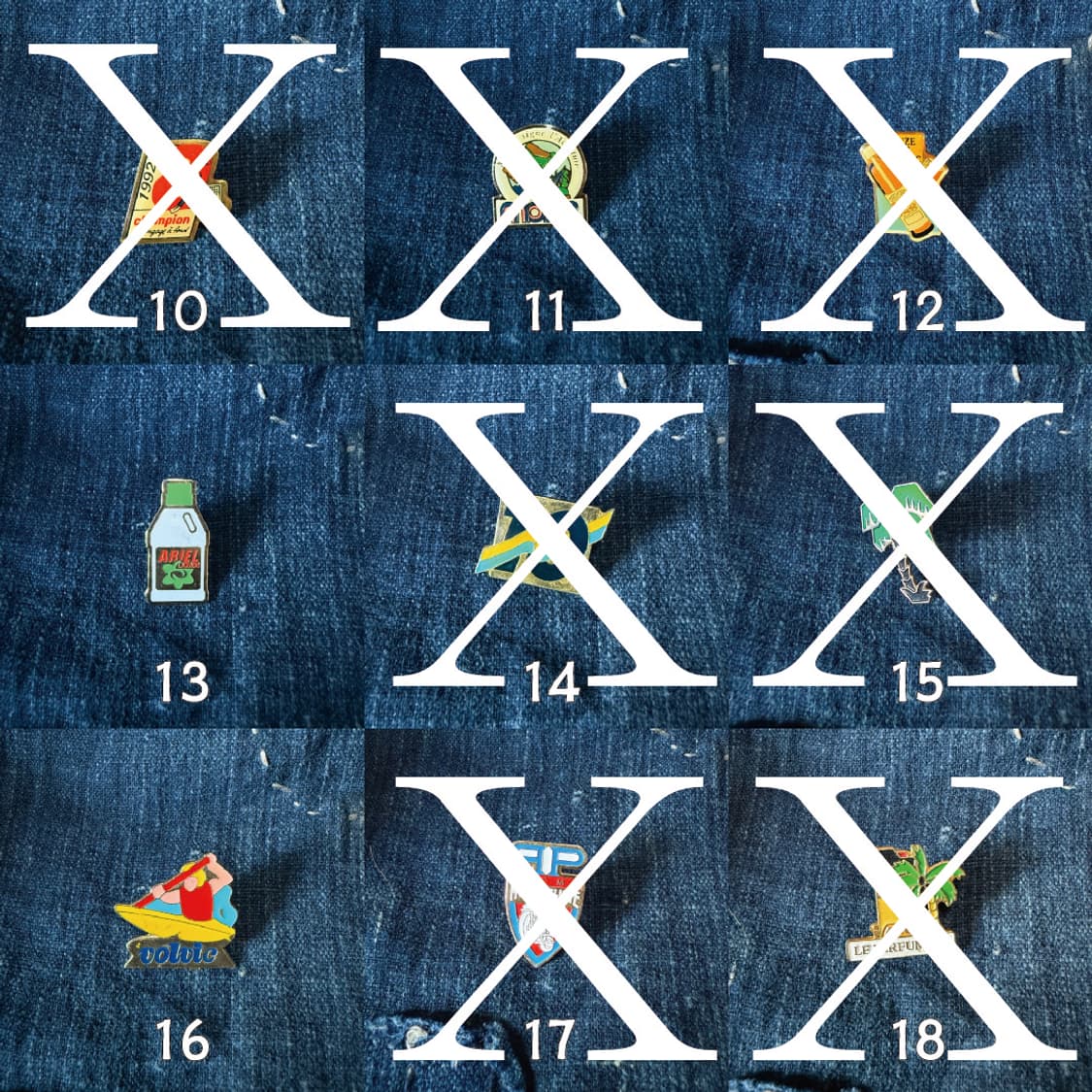 빈티지 핀 뱃지 상품이미지2