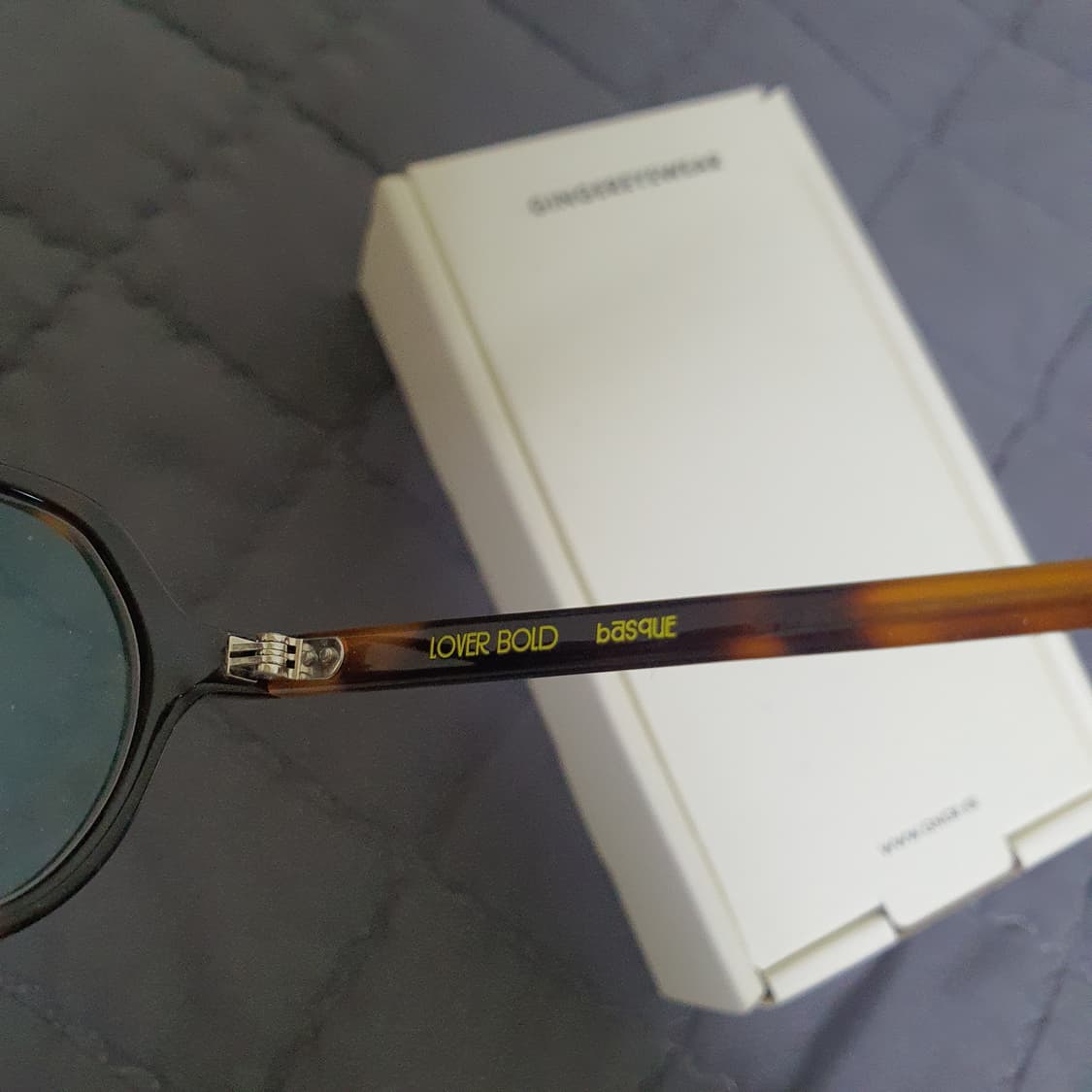 진저아이웨어 러버볼드 바스크컬러 판매합니다. 상품이미지2