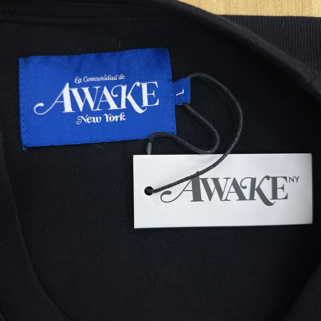 어웨이크 뉴욕 패널 스트라이프 맨투맨 L 상품이미지3