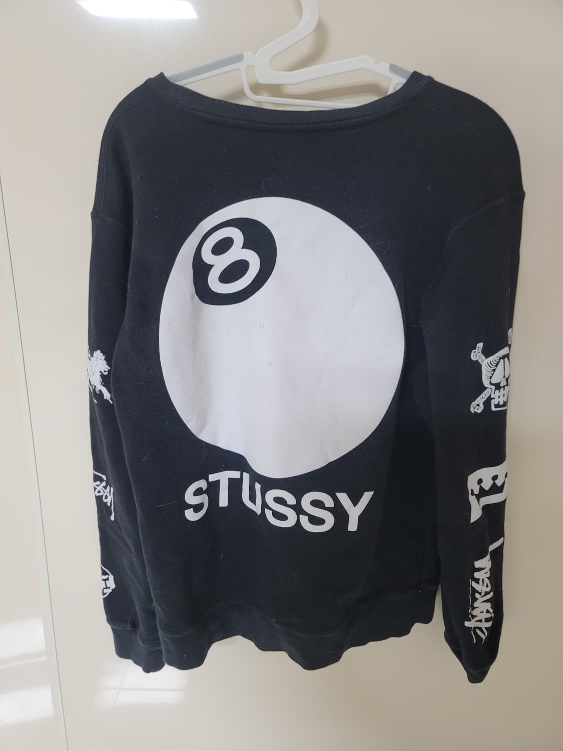 스투시 8볼 맨투맨 M 95사이즈 상태굿
 상품이미지2