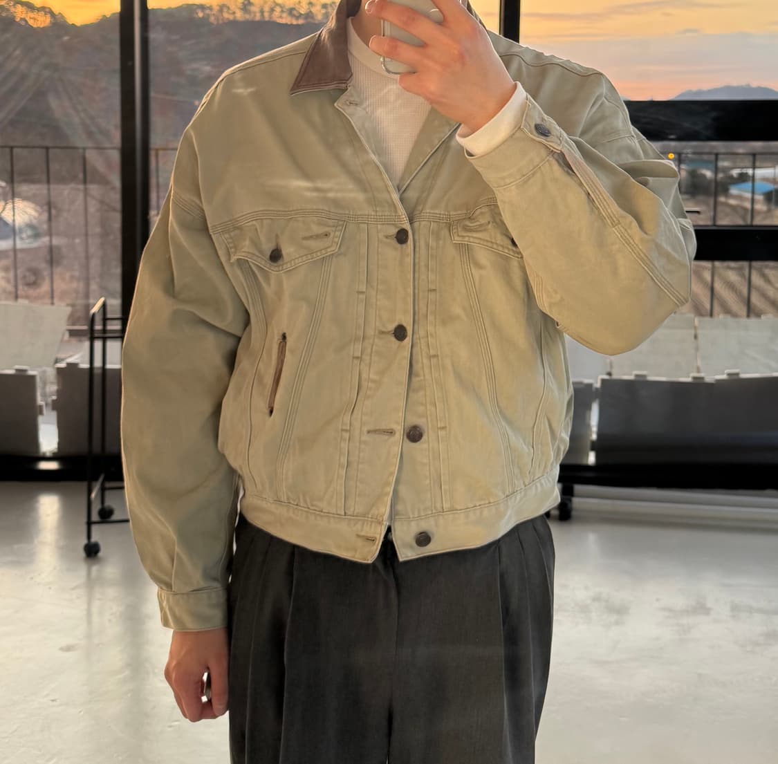 90s 올드갭 트러커 자켓 상품이미지6