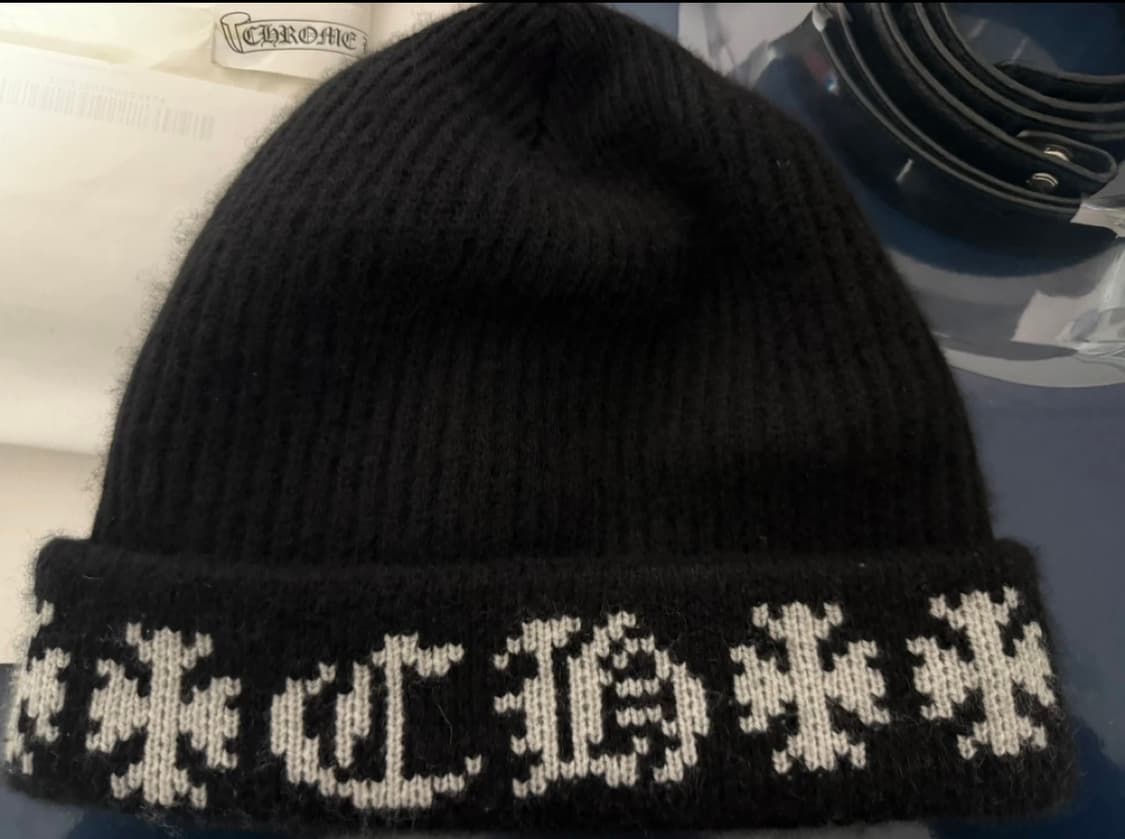 크롬하츠 빅 대디 비니 블랙(os) 상품이미지3