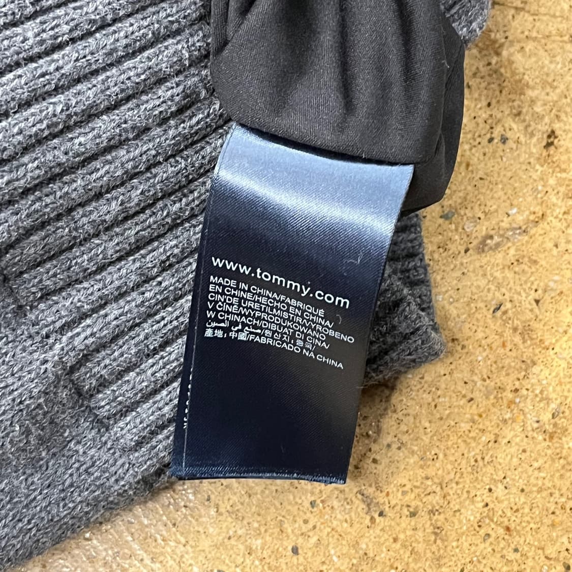 [정품/S] 타미힐피거 니트 집업 가디건 b18 상품이미지6