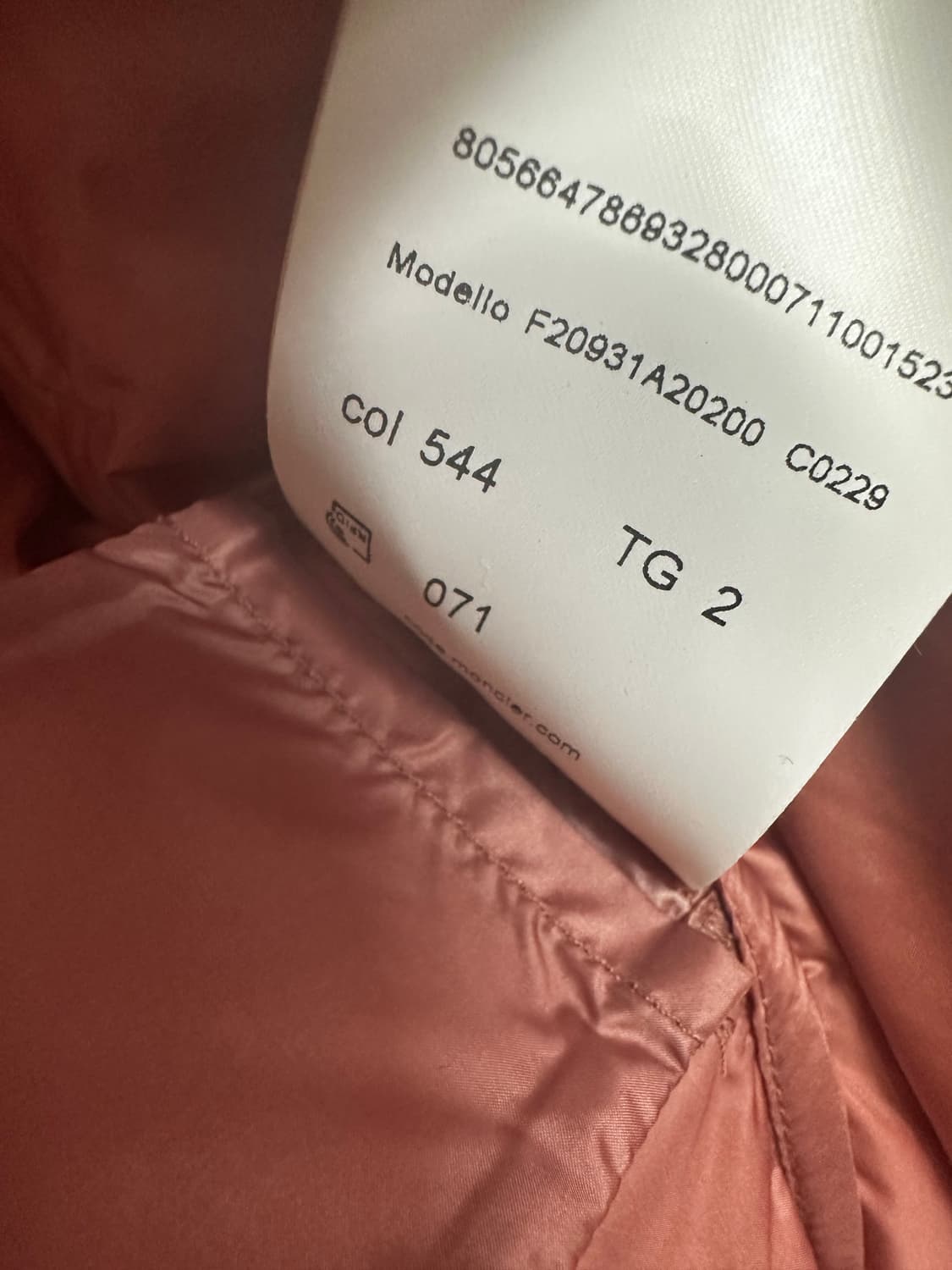 몽클레르 라니크 패딩 자켓 ( 55~66 ) 상품이미지7