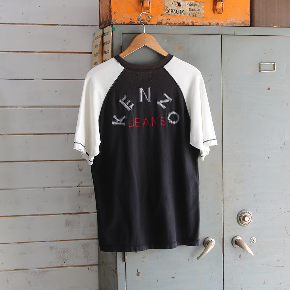 (착용컷) KENZO JEANS 자수 반팔 티셔츠 (남성용 100) 상품이미지3
