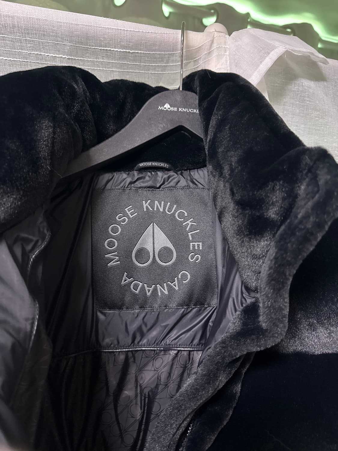 무스너클 버니 패딩 M33LJ233 292 벨벳패딩 상품이미지3