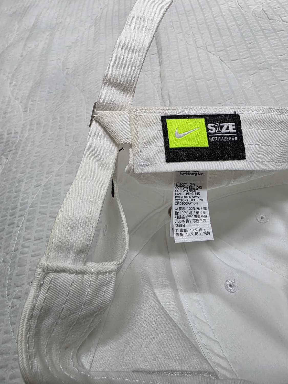 나이키 코리아 모자 볼캡 박재범 모자 nike KOREA 화이트 모자 상품이미지9