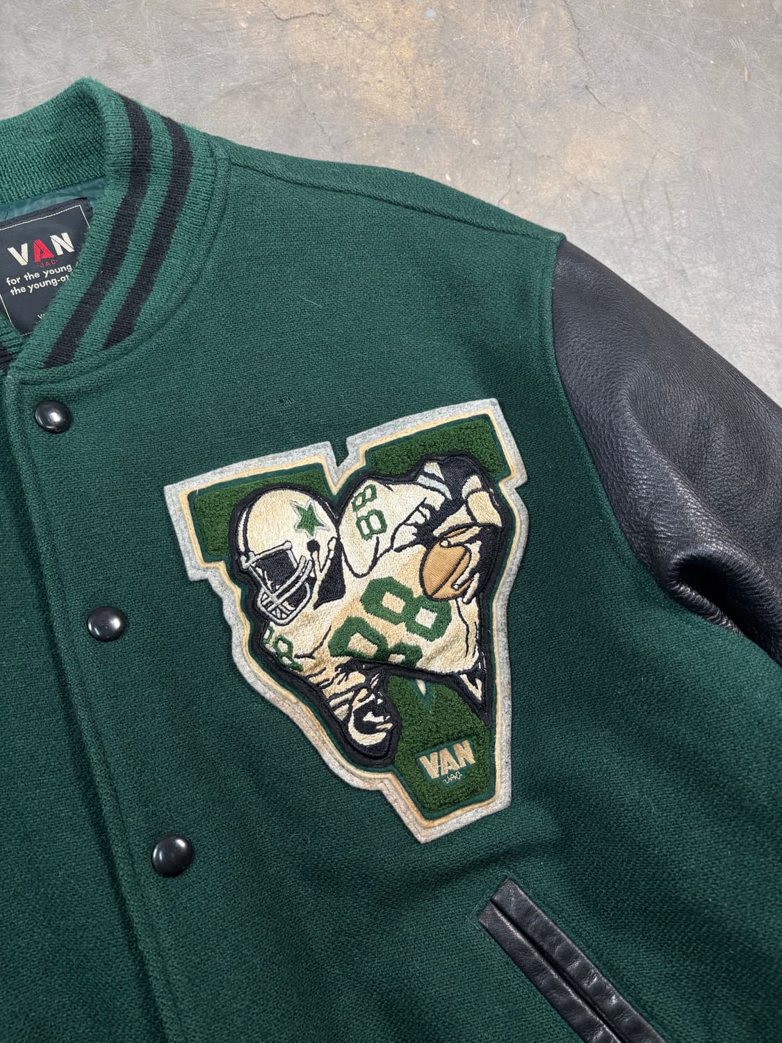 Van Jac 울 바시티 자켓 상품이미지5