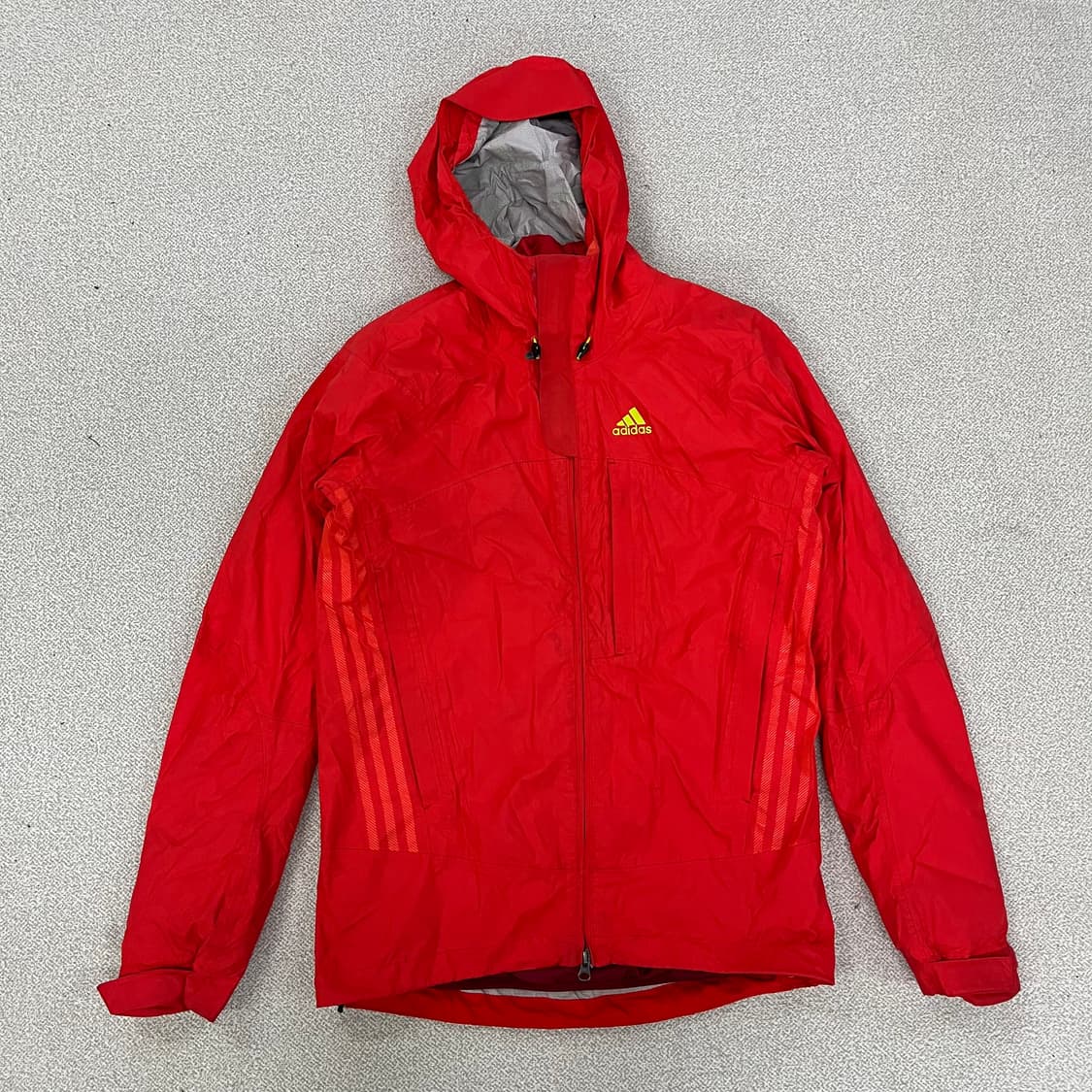 [95] 아디다스 내피 바람막이 윈드브레이커 후드 집업 자켓 0116M1 상품이미지1