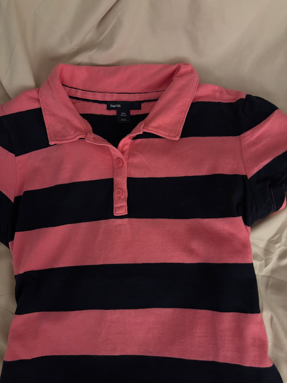 빈티지 갭 괴짜맛 딱붙 카라티 상품이미지2