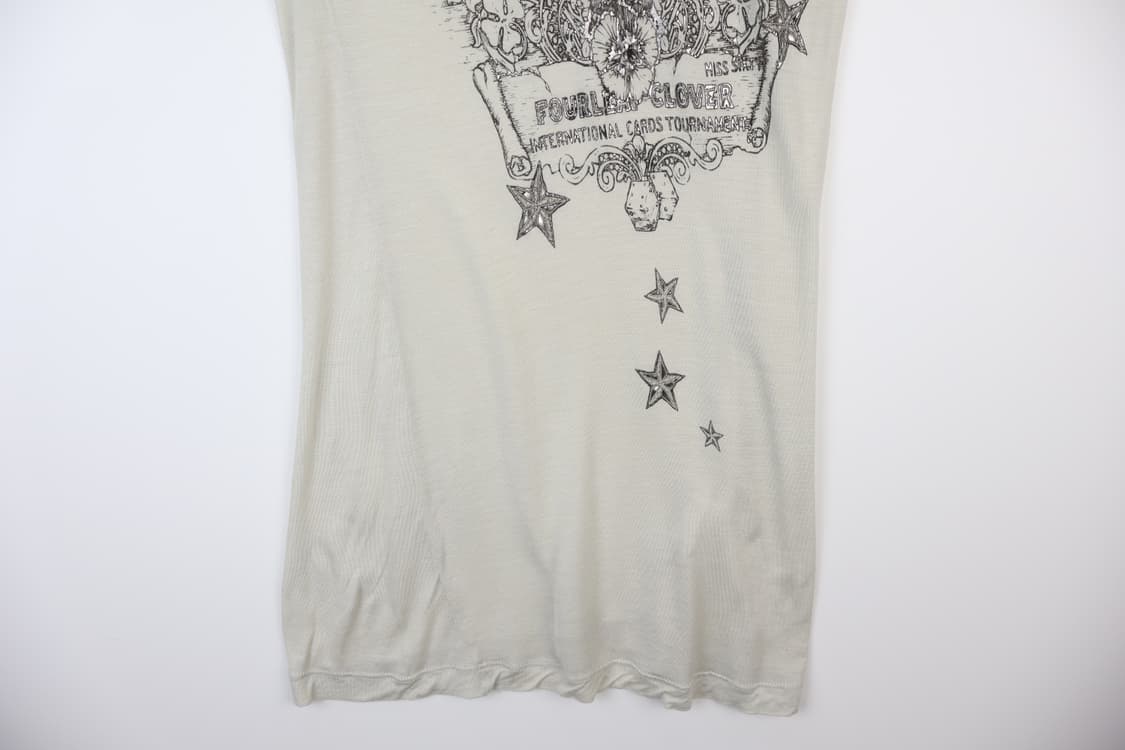 Miss Sixty Viscose Y2k Graphic Sleeveles 상품이미지6