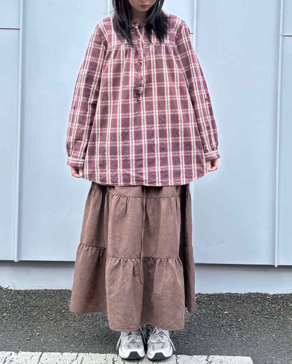 lalaplace 체크 셔츠 상품이미지4