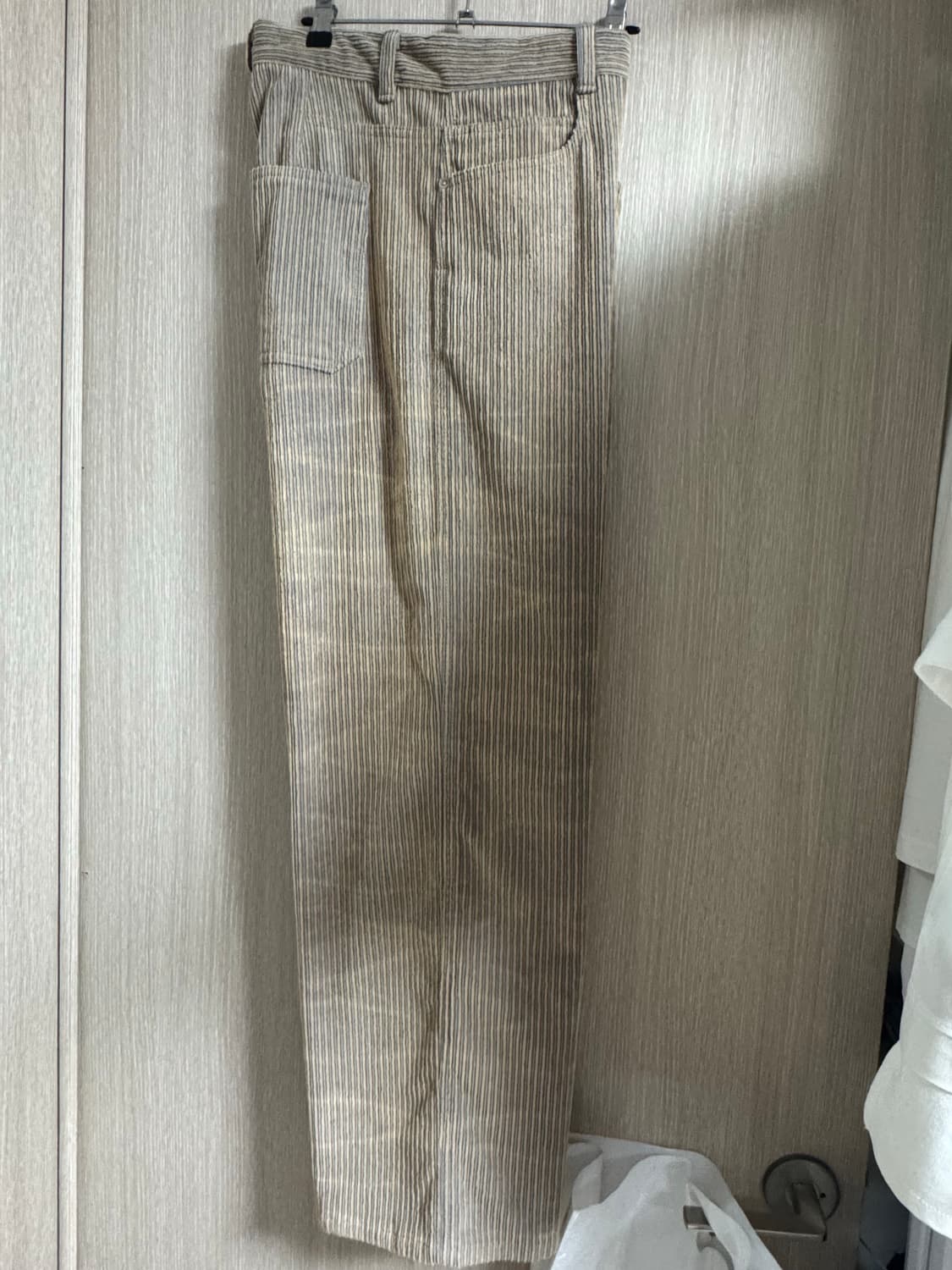 시스템옴므 코듀로이 컬러 라인 와이드 펜츠 82 상품이미지3