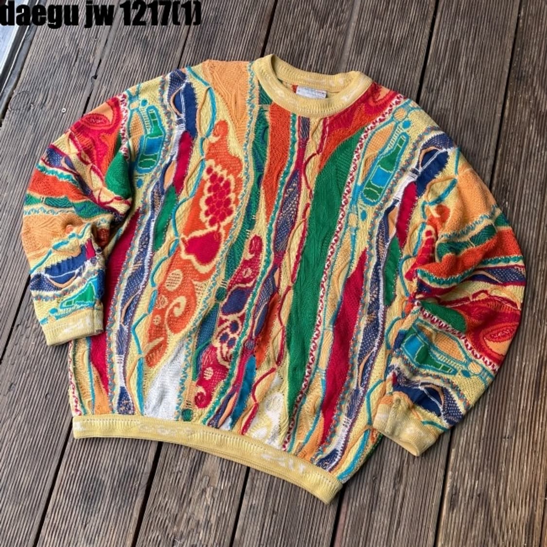 쿠지 케이블 니트 상품이미지2