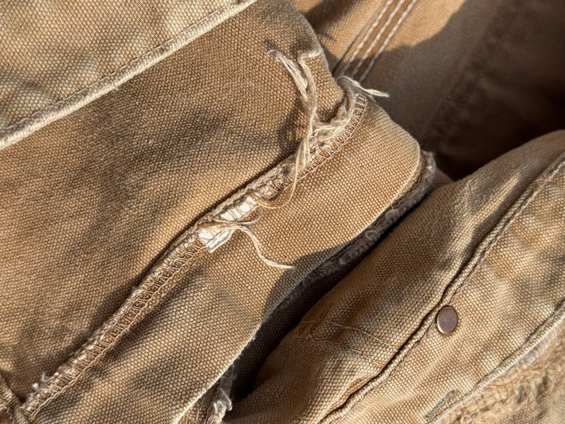 60s 빈티지 보로 칼하트 더블니 팬츠 상품이미지6
