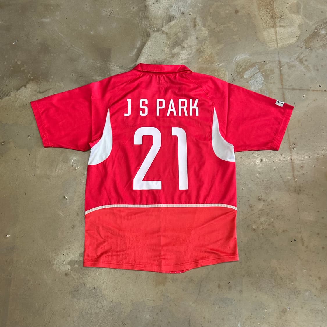 L 나이키 대한민국 국가대표 No.21 박지성 반팔 유니폼  상품이미지2