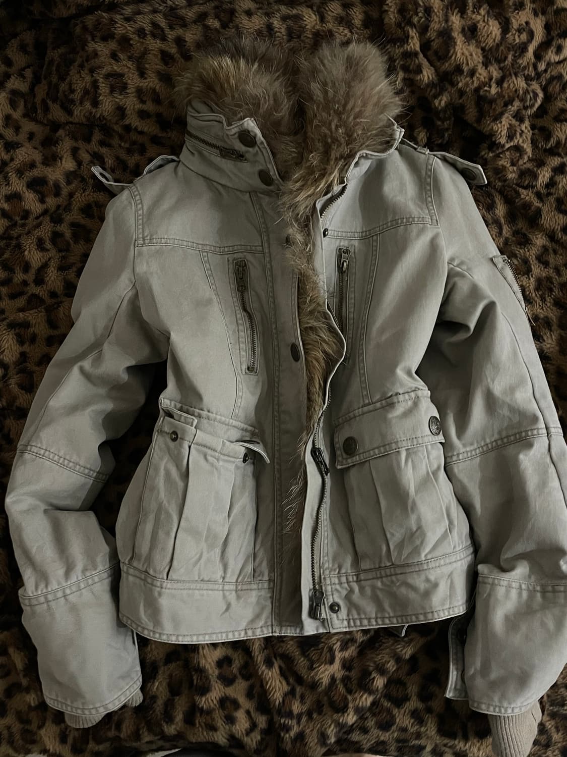 Y2k 퍼 자켓 상품이미지2