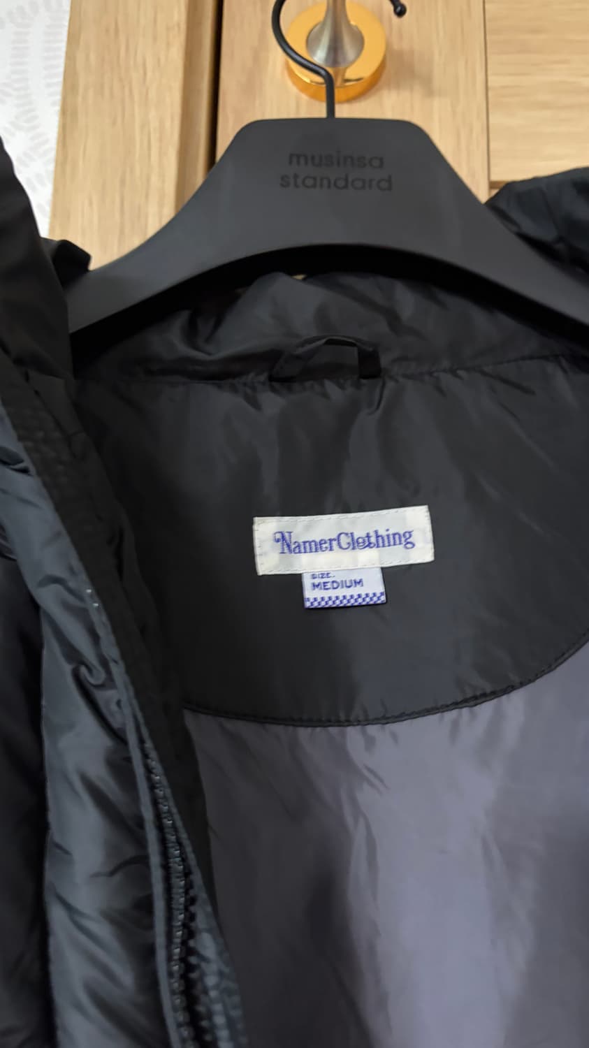 네이머클로딩 패딩 돔 파카 DOME PARKA BLACK 상품이미지6